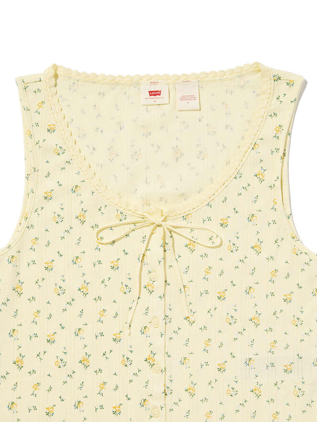 DRY GOODS ポインテールレース タンクトップ