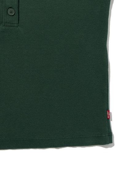 エッセンシャル ロングスリーブ ヘンリーTシャツ
