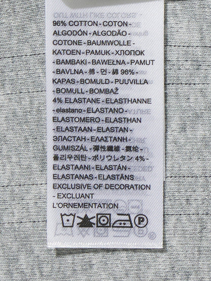 DRY GOODS ポインテールレース ロングスリーブ Tシャツ