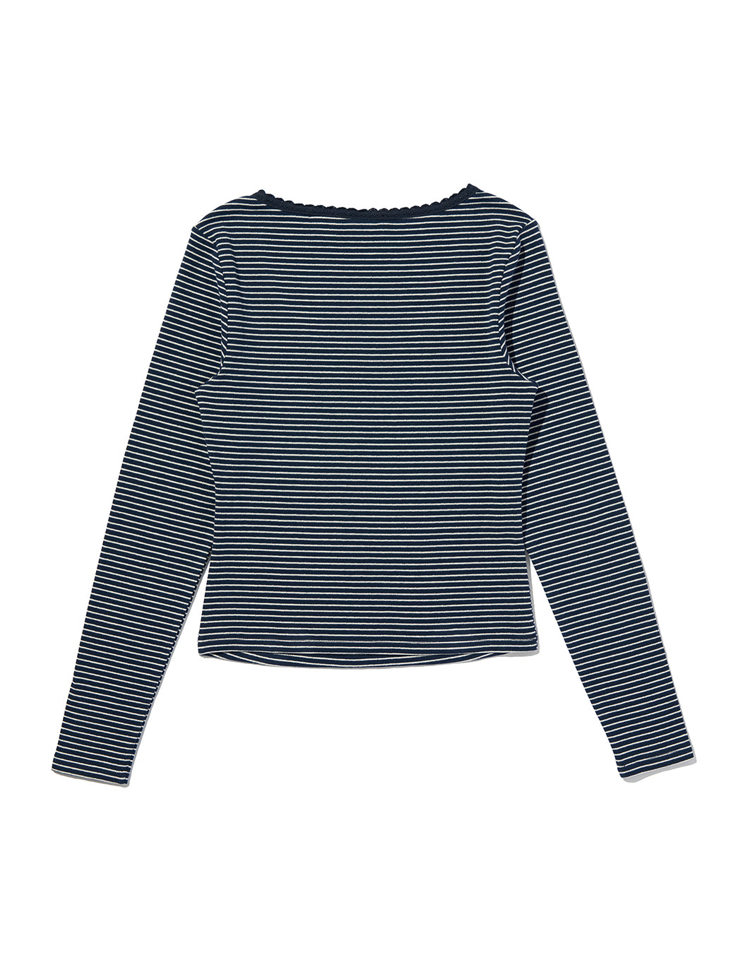 DRY GOODS ポインテールレース ロングスリーブ Tシャツ