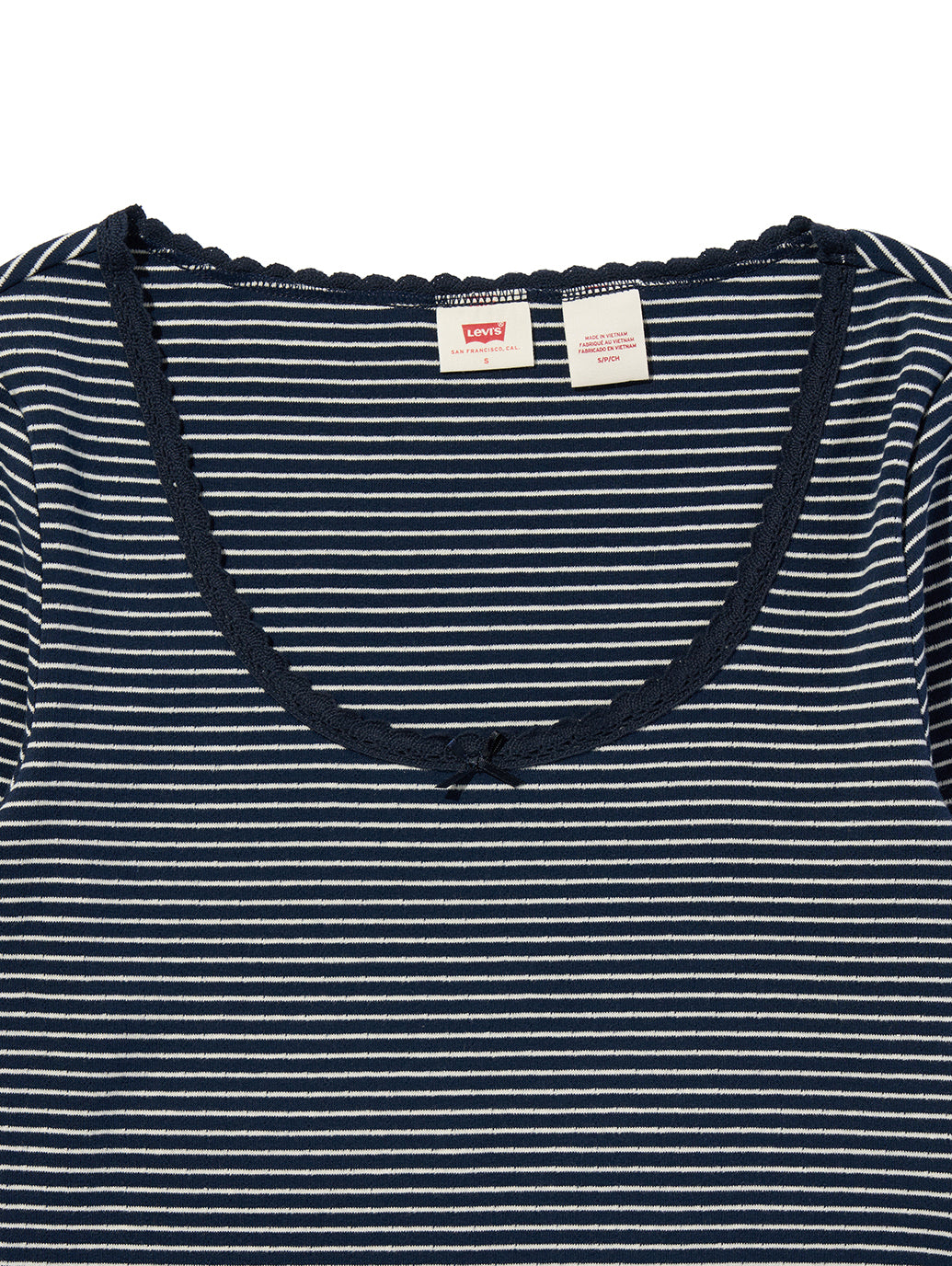 DRY GOODS ポインテールレース ロングスリーブ Tシャツ