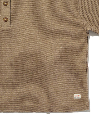 DRY GOODS リラックス ロングスリーブ ヘンリーTシャツ