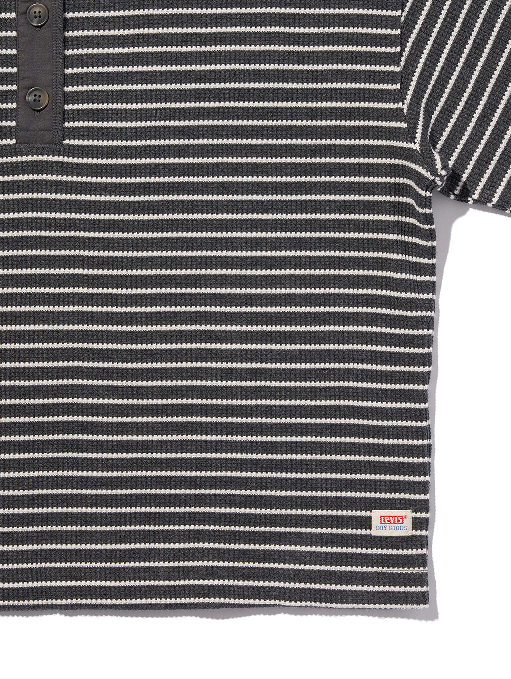 DRY GOODS リラックス ロングスリーブ ヘンリーTシャツ