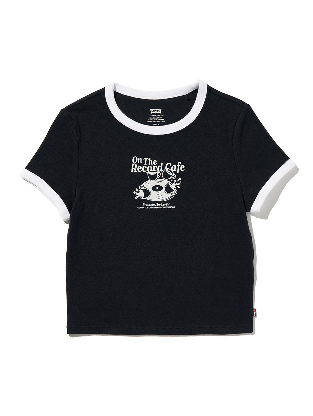 グラフィック エッセンシャル ベビーリンガーTシャツ
