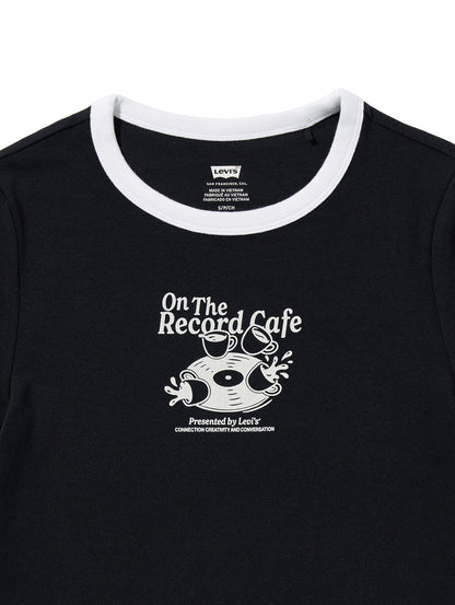 グラフィック エッセンシャル ベビーリンガーTシャツ