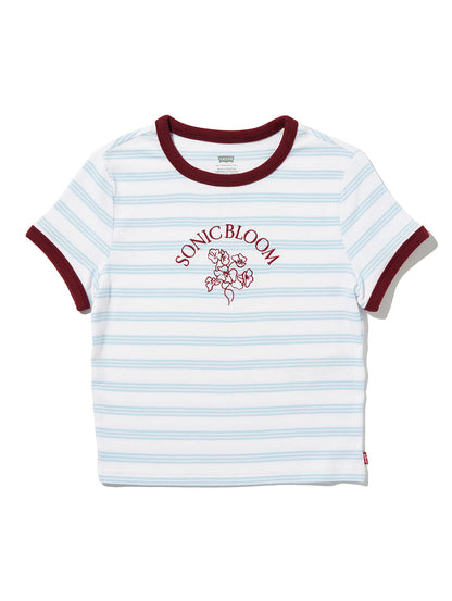 グラフィック エッセンシャル ベビーリンガーTシャツ