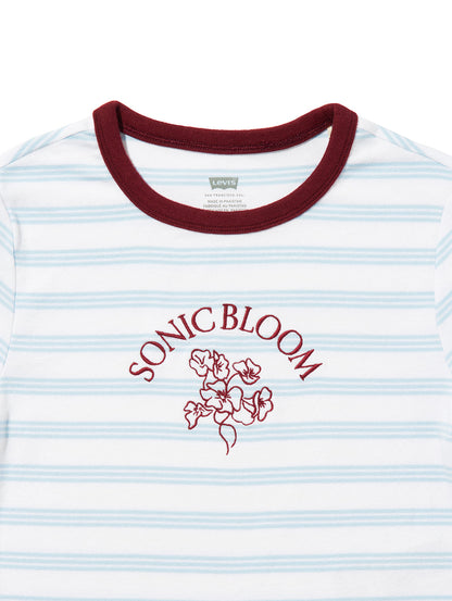 グラフィック エッセンシャル ベビーリンガーTシャツ