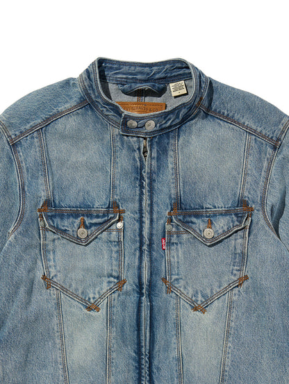TWISTED MOTOジャケットライトインディゴ