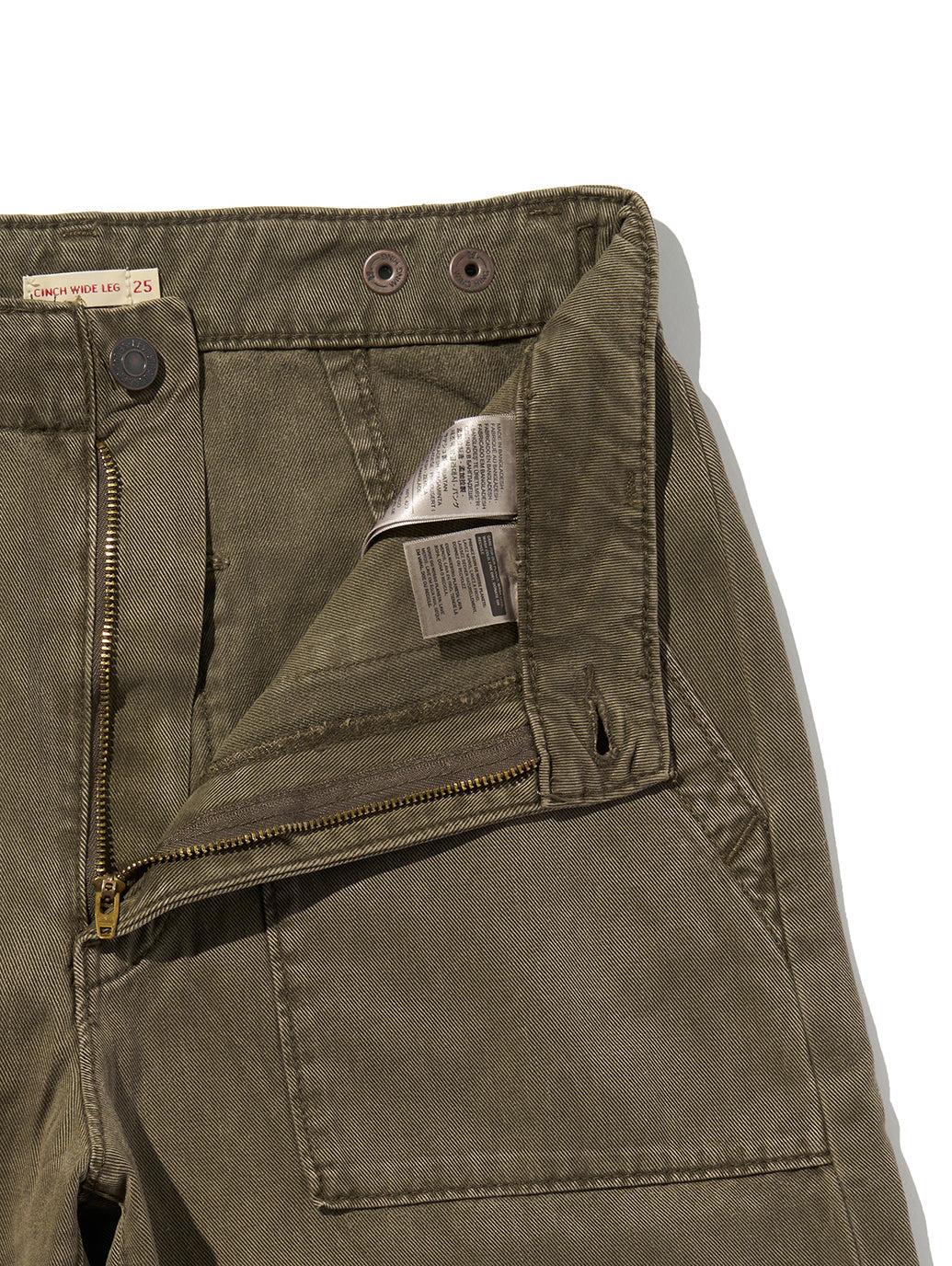 CINCH WIDE LEG ファティーグパンツ