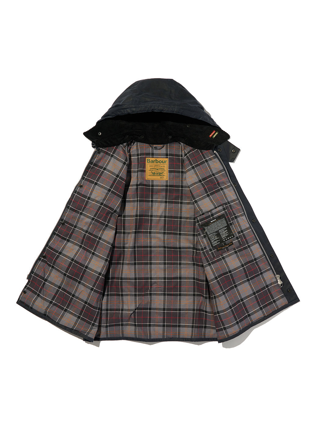 LEVI'S®XBARBOUR OVERSIZED BEDALE WAXED JACKET – リーバイス®公式