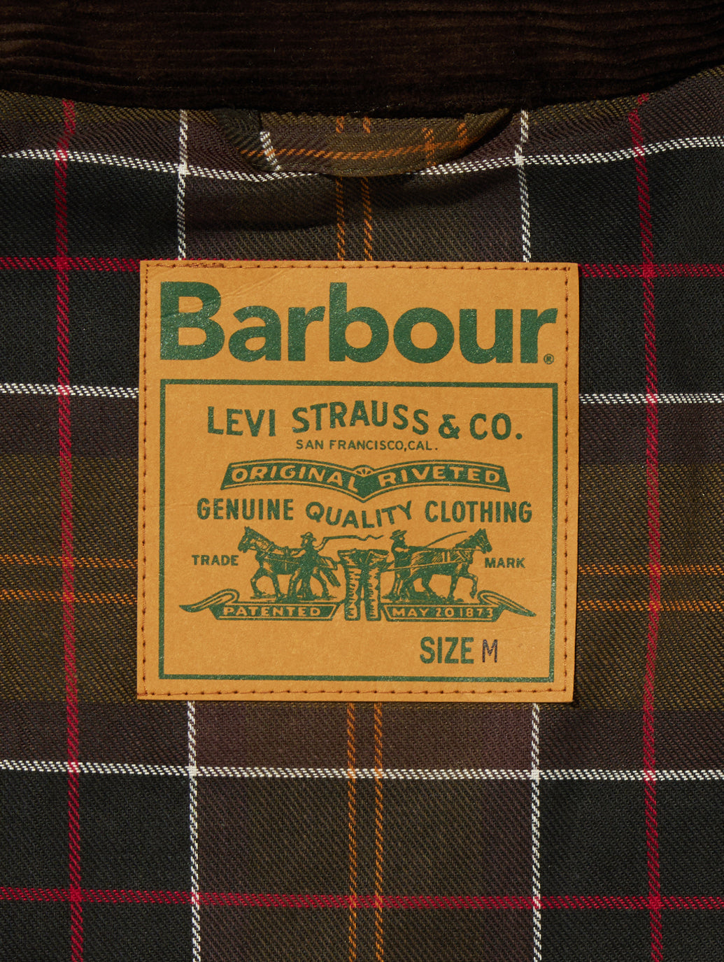 LEVI'S®XBARBOUR TYPEⅡ WAXED JACKET – リーバイス®公式オンラインストア