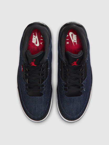Air Jordan 3 x Levi’s®
Raw Indigo Denim Sneakers