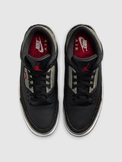 Air Jordan 3 x Levi’s®
Black Denim Sneakers