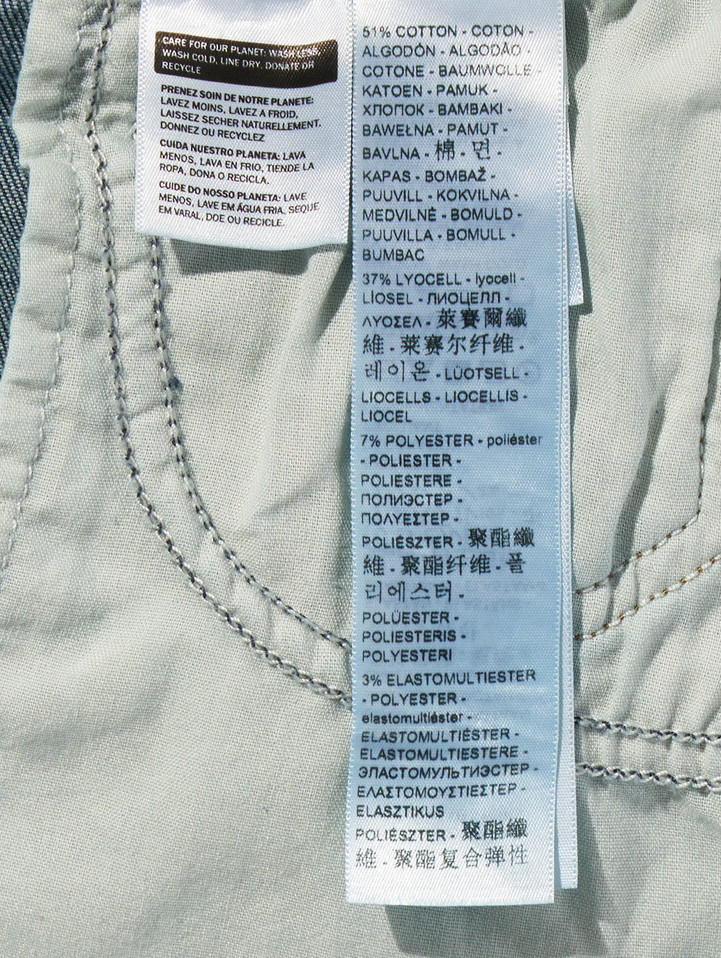 723 ハイライズストレート ジーンズ ミディアムインディゴ