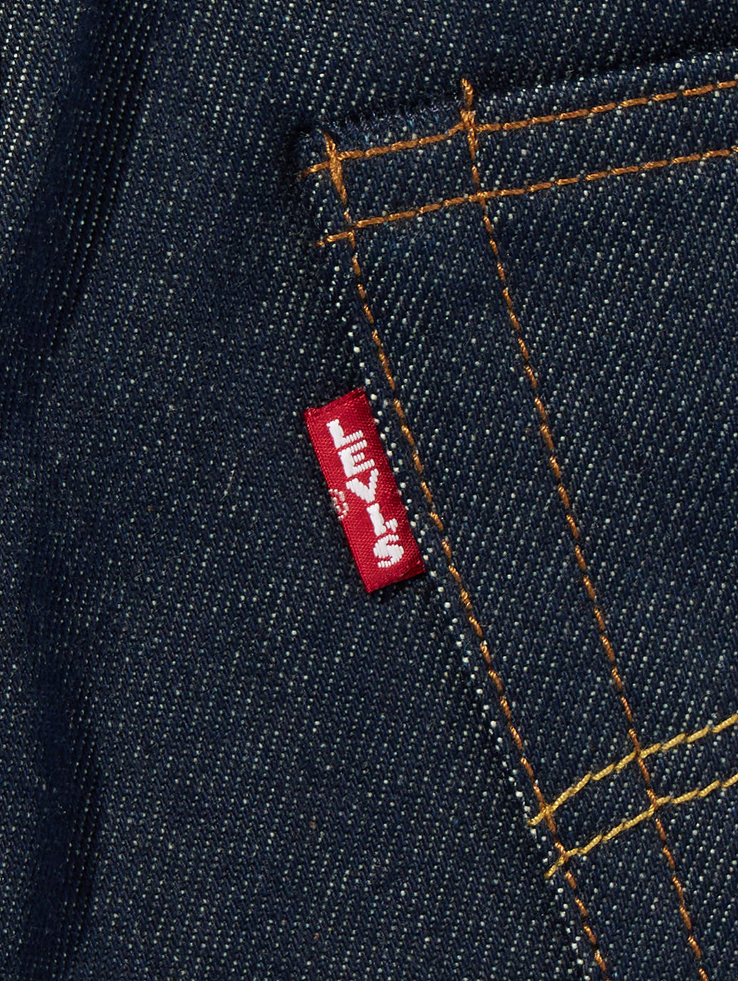 501®'90S ジーンズ ダークインディゴ セルビッジ リジッド