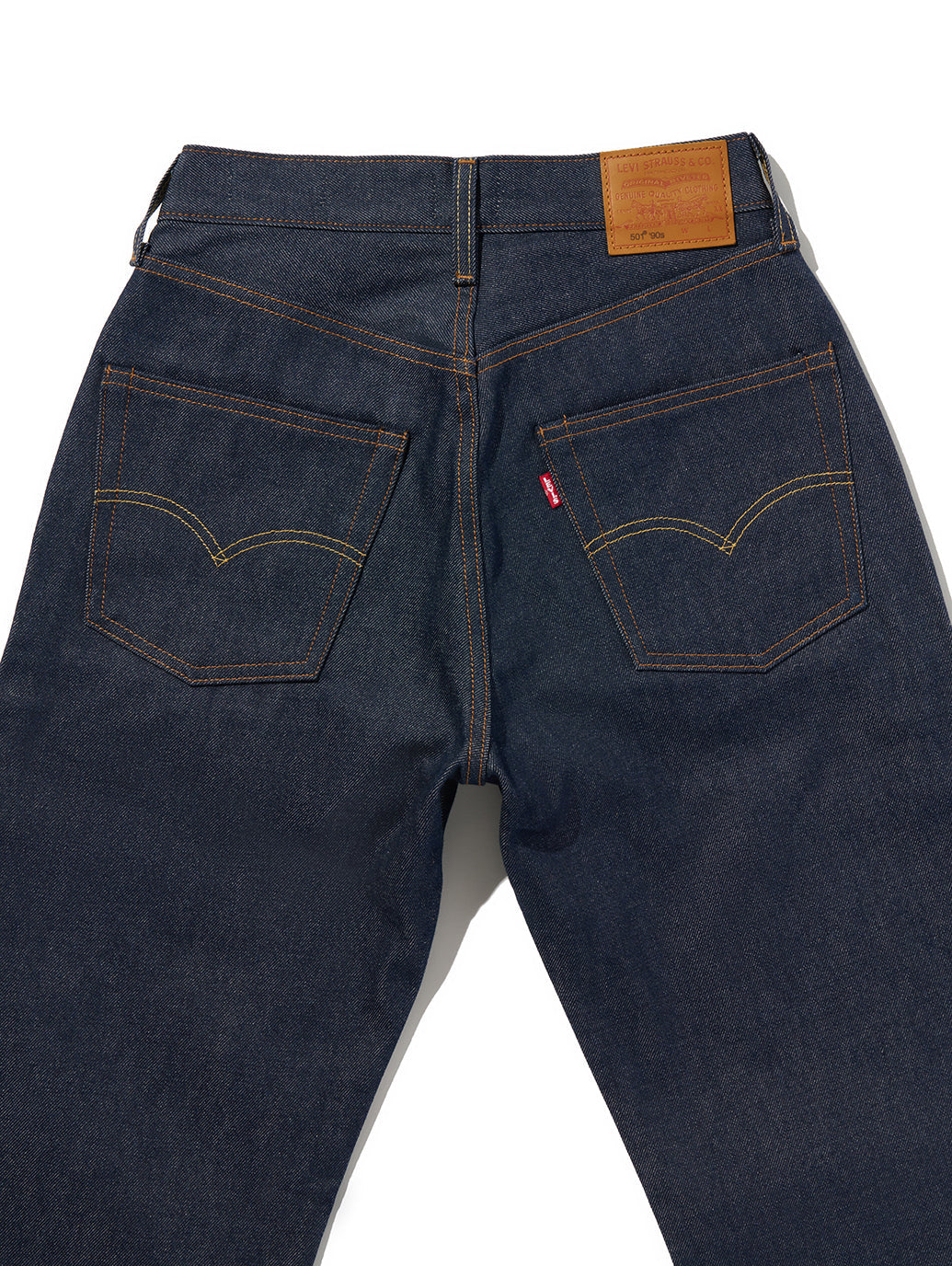 501®'90S ジーンズ ダークインディゴ セルビッジ リジッド