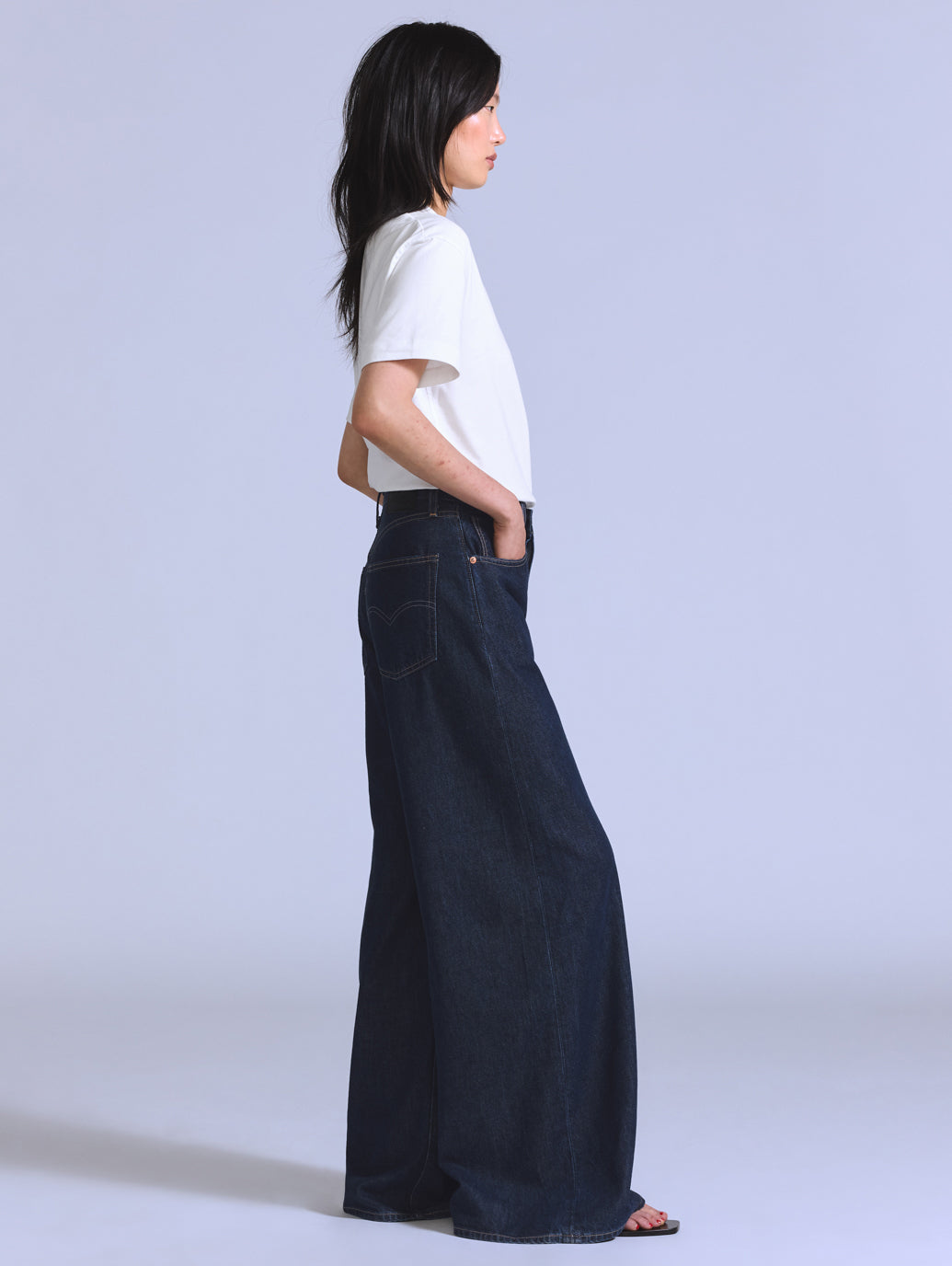 BLUETAB™ MAX LOOSE ジーンズ ダークインディゴ