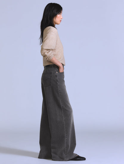 BLUETAB™ MAX LOOSE 5ポケットジーンズ ブラック