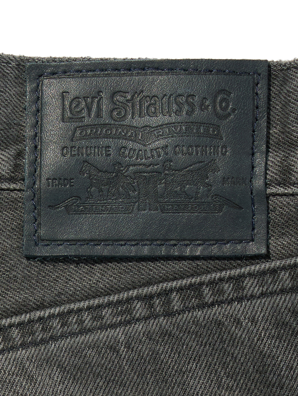 BLUETAB™ MAX LOOSE 5ポケットジーンズ ブラック