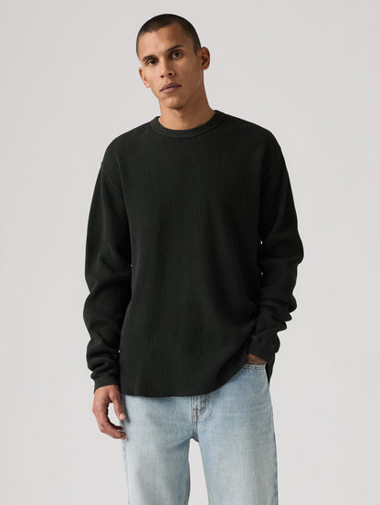 リラックス サーマルロングスリーブTシャツ