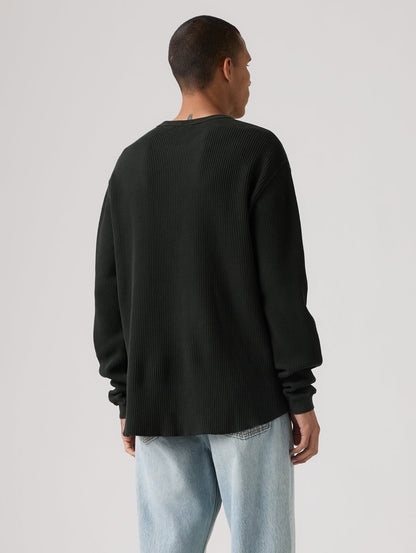 リラックス サーマルロングスリーブTシャツ