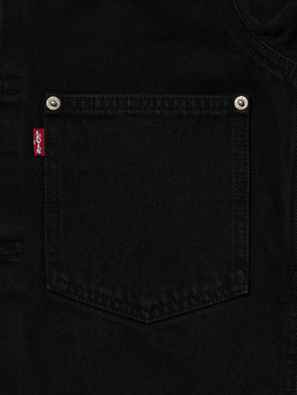 PREMIUM BLACK TYPE 1 TRUCKER JACKET
