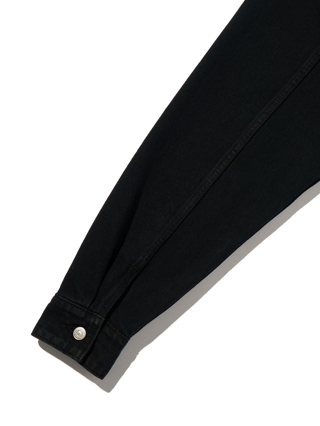 PREMIUM BLACK LEATHER WORK DENIM JACKET