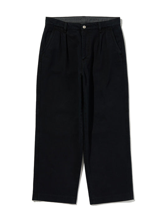 PREMIUM BLACK BAGGY DENIM SLACKS