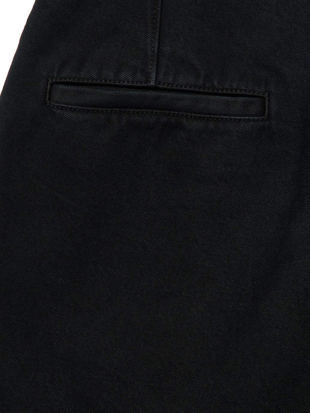 PREMIUM BLACK BAGGY DENIM SLACKS