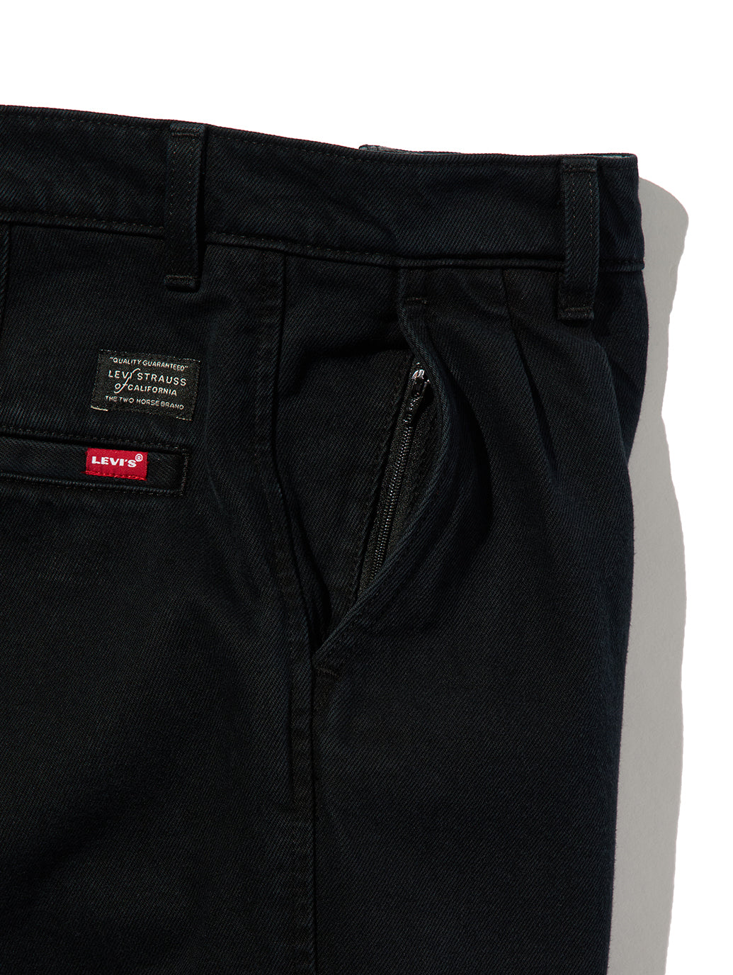 PREMIUM BLACK BAGGY DENIM SLACKS