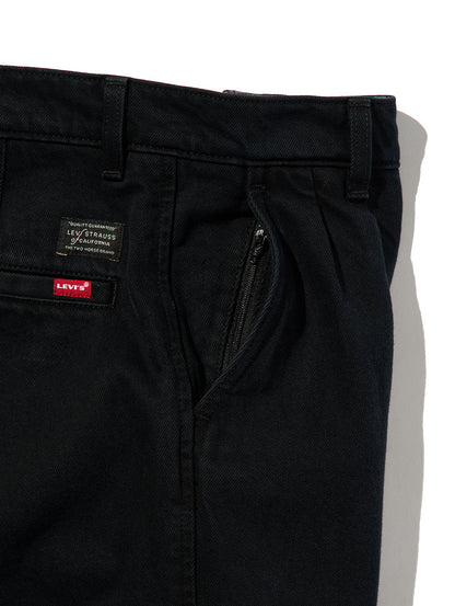 PREMIUM BLACK BAGGY DENIM SLACKS