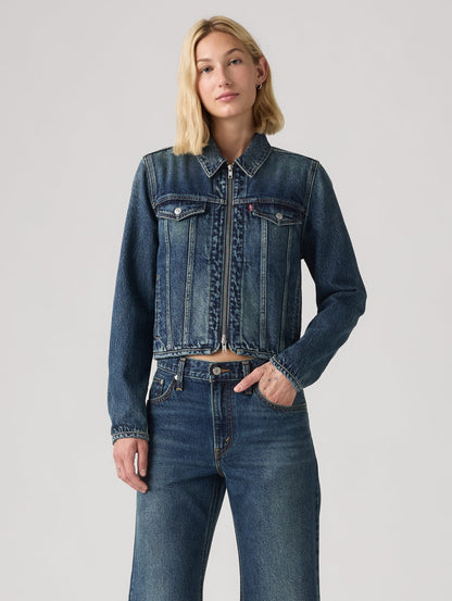 Levi’s® x Rose Zip-up Trucker Jacket ミディアムインディゴ