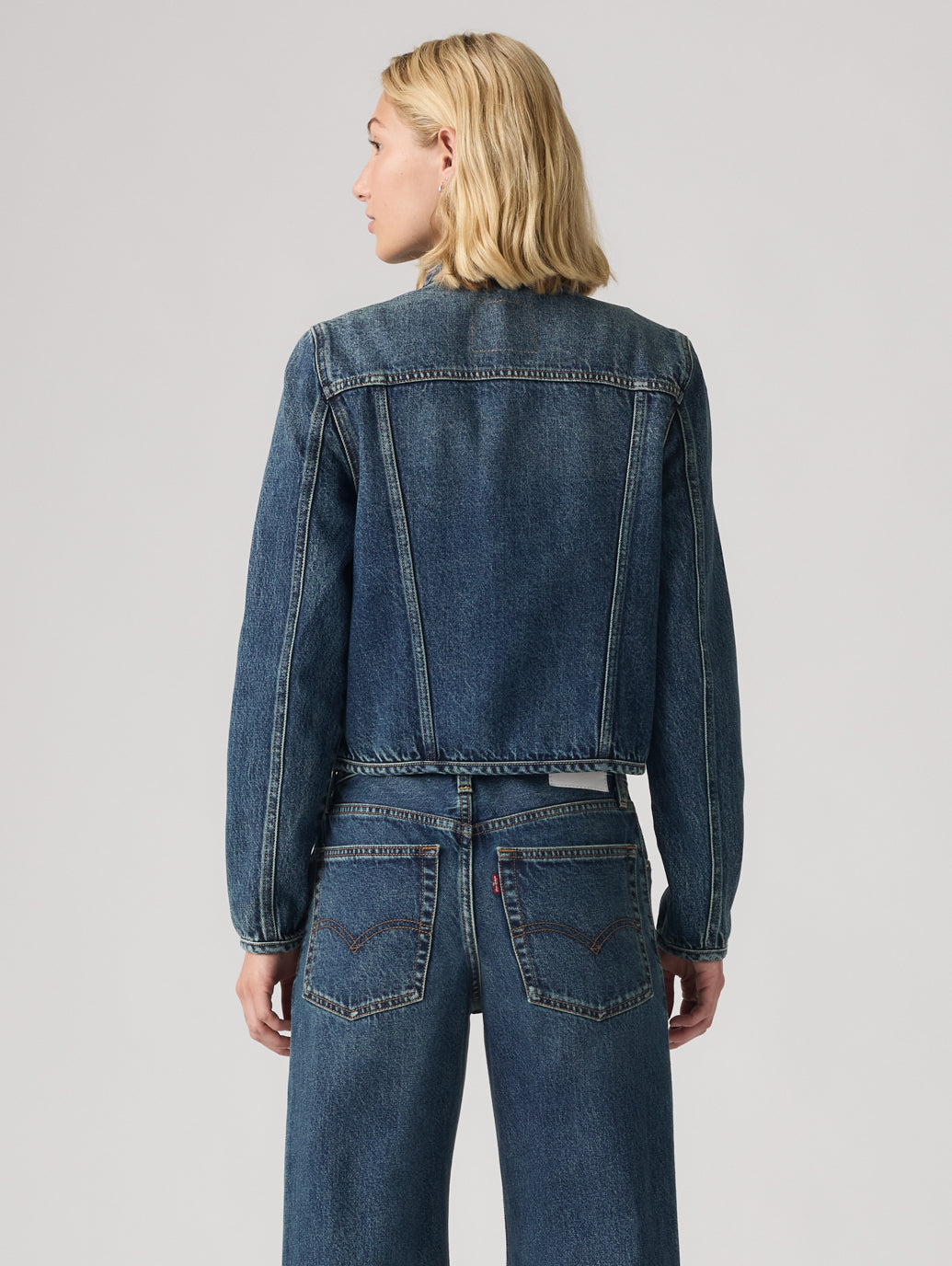 Levi’s® x Rose Zip-up Trucker Jacket ミディアムインディゴ