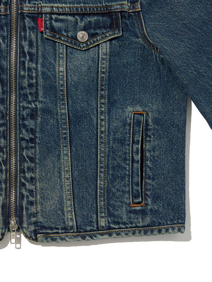 Levi’s® x Rose Zip-up Trucker Jacket ミディアムインディゴ