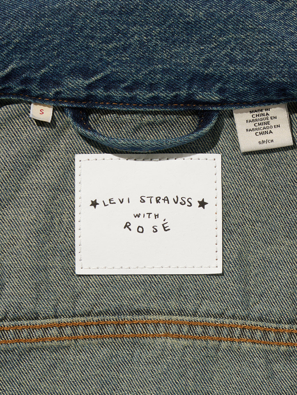 Levi’s® x Rose Zip-up Trucker Jacket ミディアムインディゴ