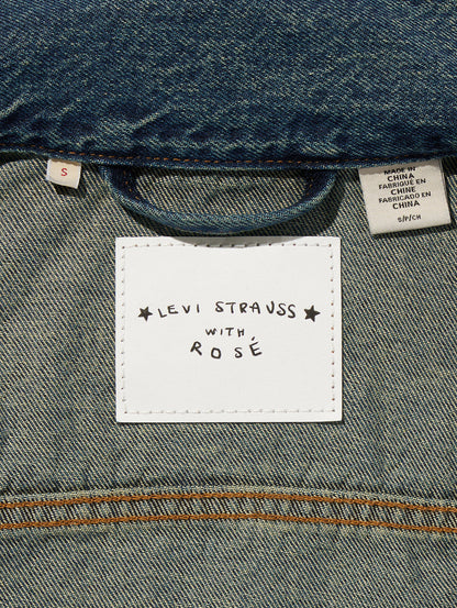 Levi’s® x Rose Zip-up Trucker Jacket ミディアムインディゴ