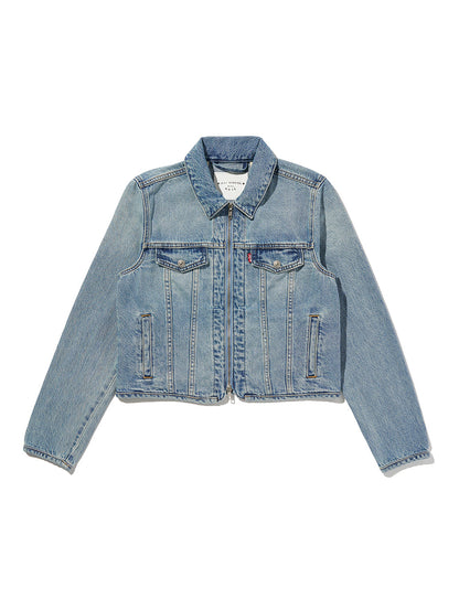 Levi’s® x Rose Zip-up Trucker Jacket ライトインディゴ
