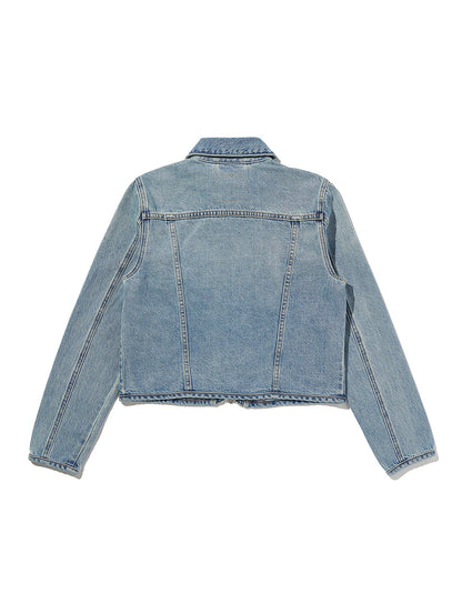 Levi’s® x Rose Zip-up Trucker Jacket ライトインディゴ