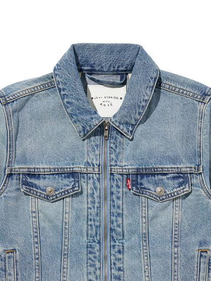 Levi’s® x Rose Zip-up Trucker Jacket ライトインディゴ