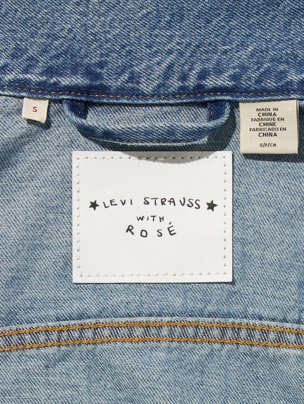 Levi’s® x Rose Zip-up Trucker Jacket ライトインディゴ