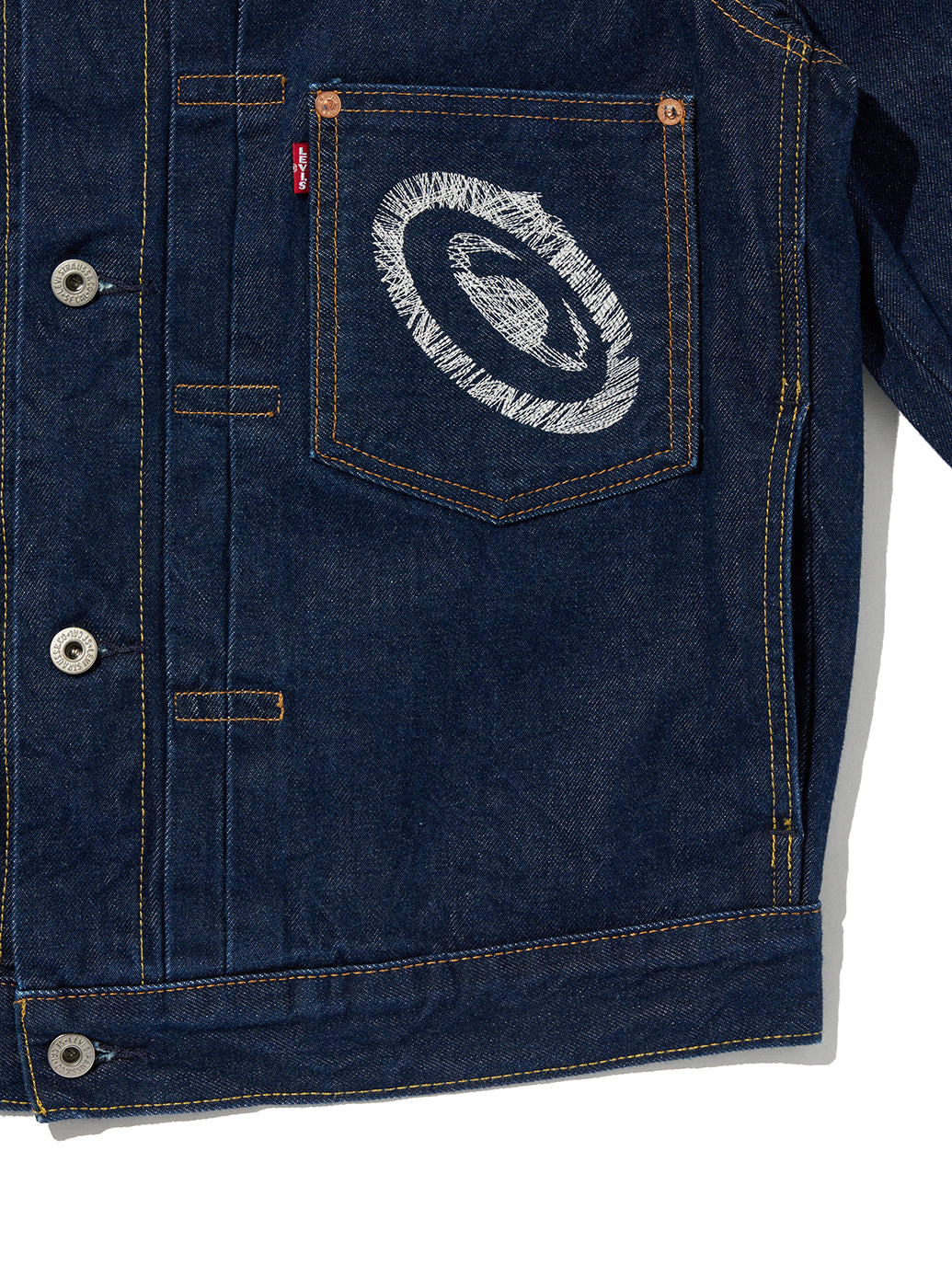 Levi's® x CPD HOOME TYPE I TRUCKER JACKET SELVEDGE – リーバイス