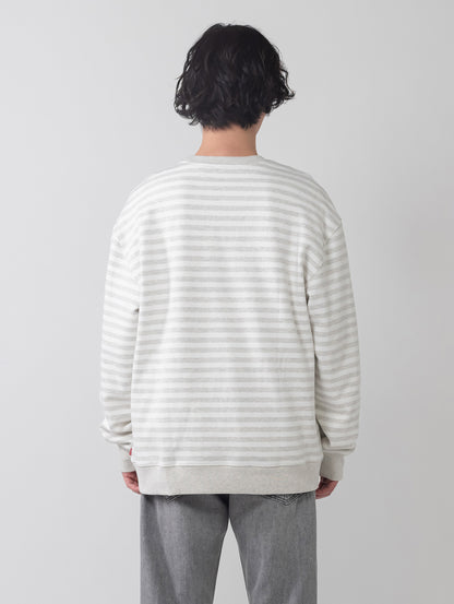 グラフィック クルーネックスウェットシャツ 