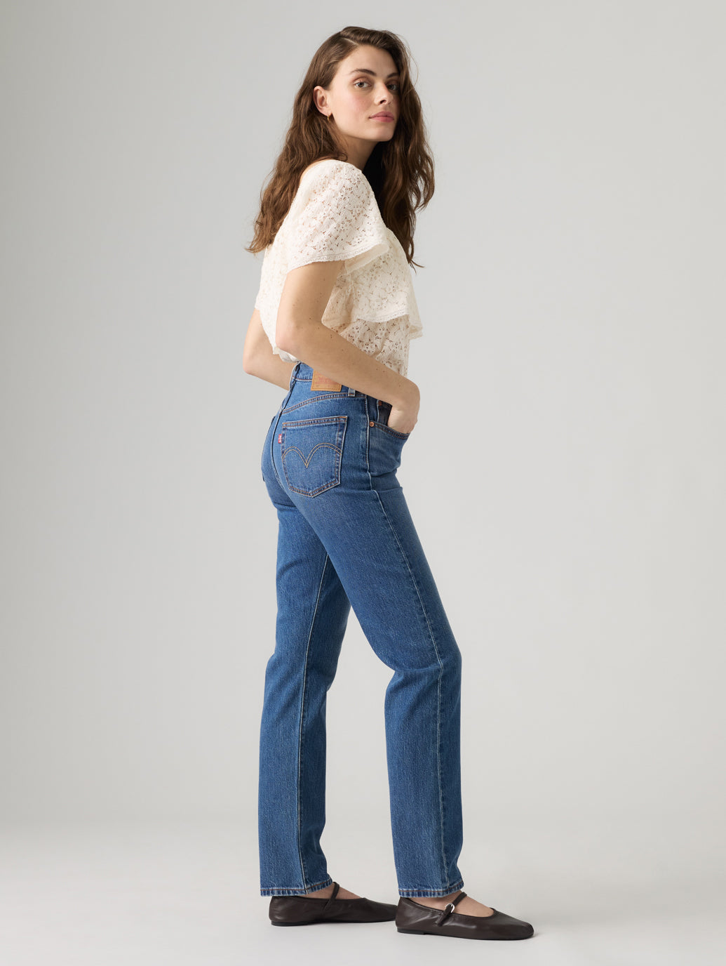 501® ORIGINAL ジーンズ FOR WOMEN ミディアムインディゴ – リーバイス