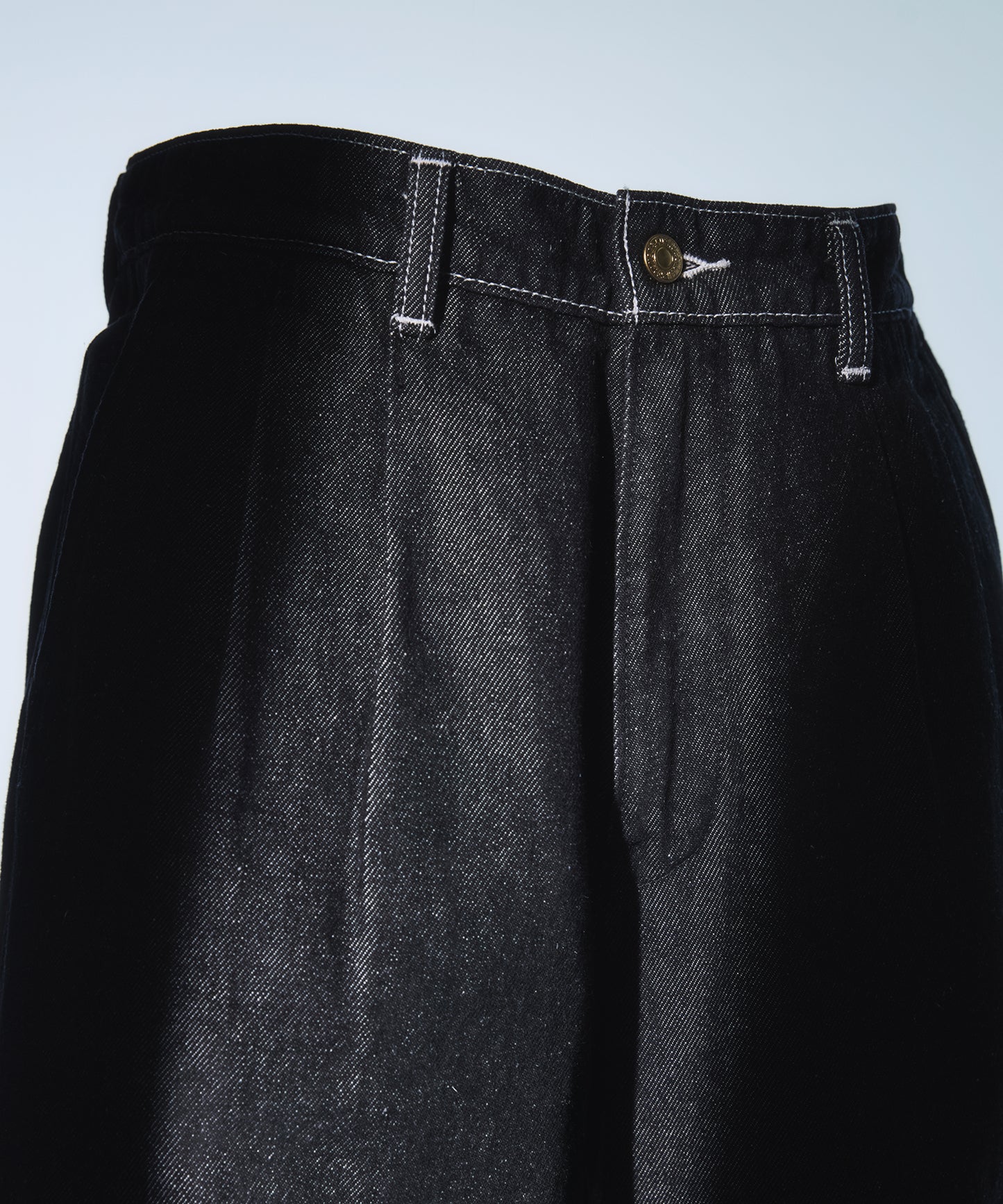 PREMIUM BLACK DENIM SLACKS