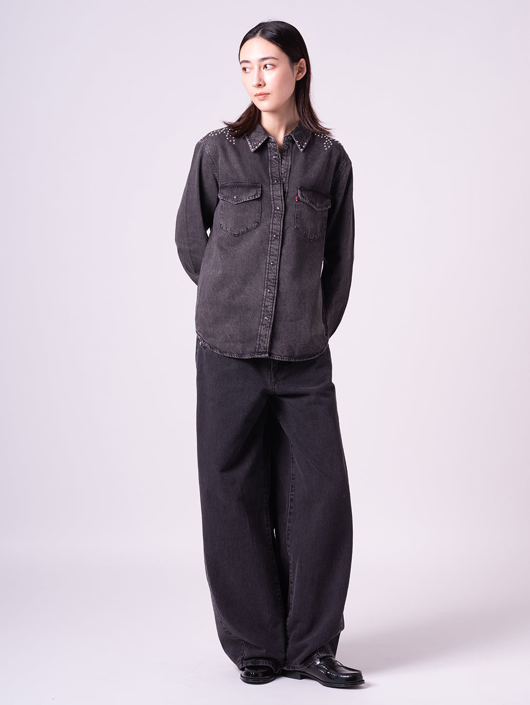 エッセンシャル ウエスタンシャツ