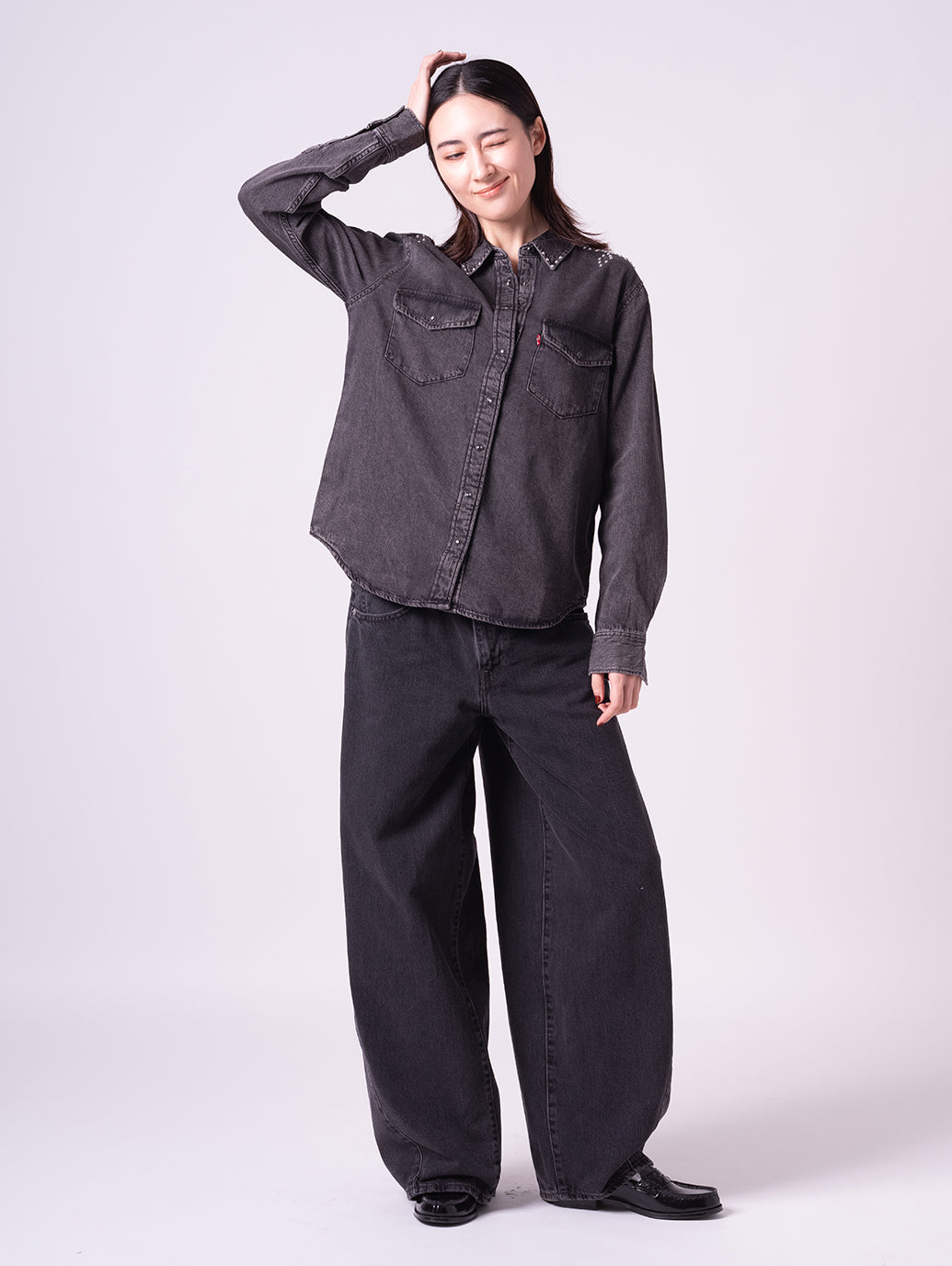 エッセンシャル ウエスタンシャツ