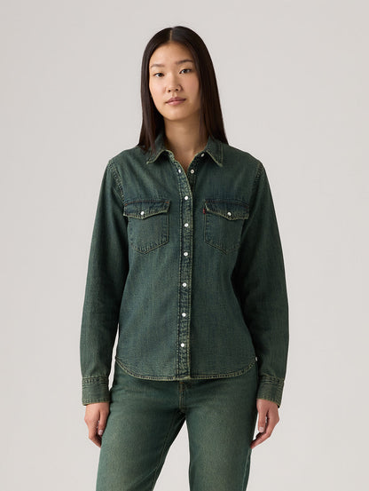 エッセンシャル ウエスタンシャツ