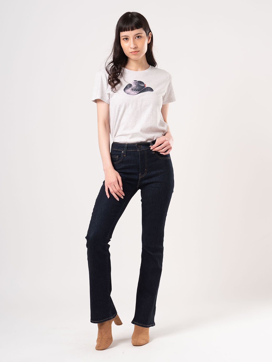 725™ ハイライズ ブーツカット ダークインディゴ