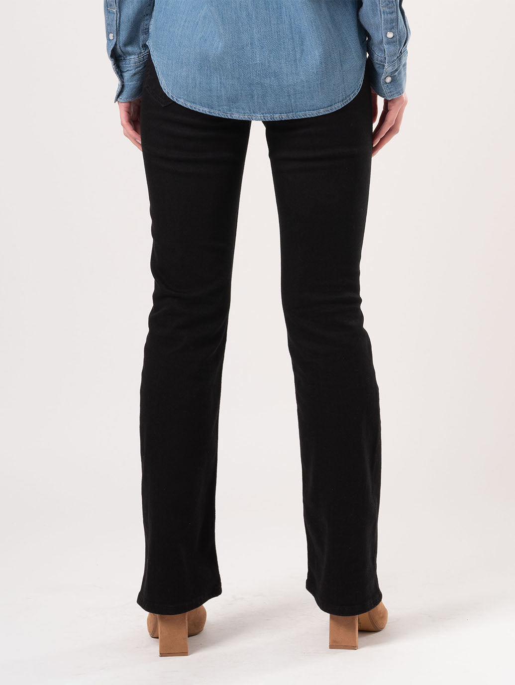 725™ ハイライズ ブーツカット ブラック