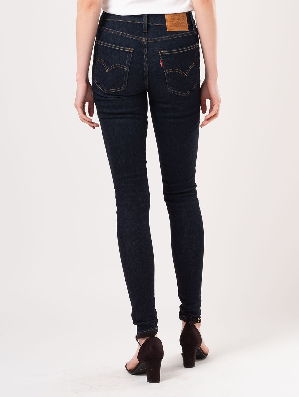 721™ ハイライズ スキニー ダークインディゴ リンス